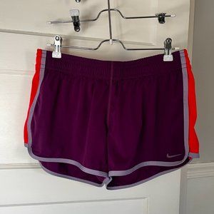 Nike Dri-fit Purple Running Shorts